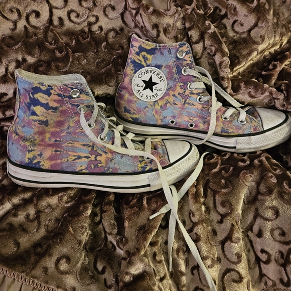Converse Multicolor High Top Sneakers - Picture 1 of 8